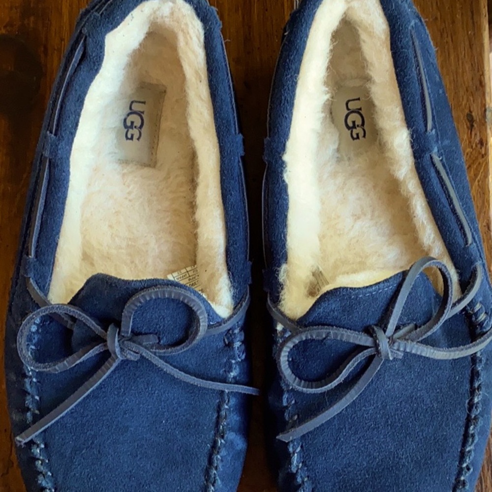 Ugg Men’s Olsen Slipper  - Navy Blue - Size 9